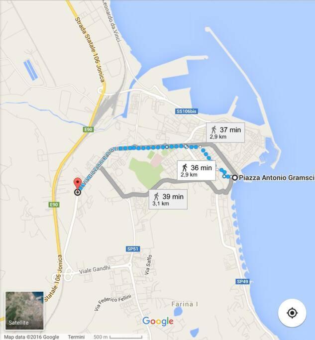 Comodo Appartamento A Crotone Kültér fotó